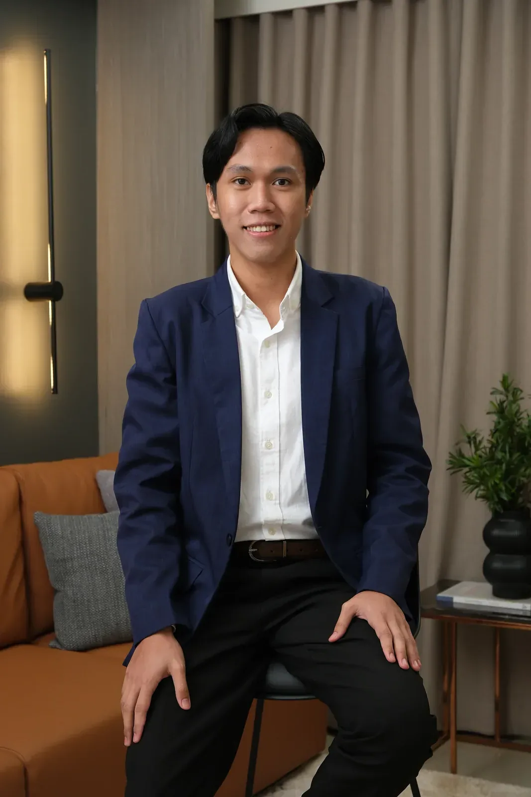 Portrait of Michael Ray B. Papasin, Property Specialist at Laurent Park