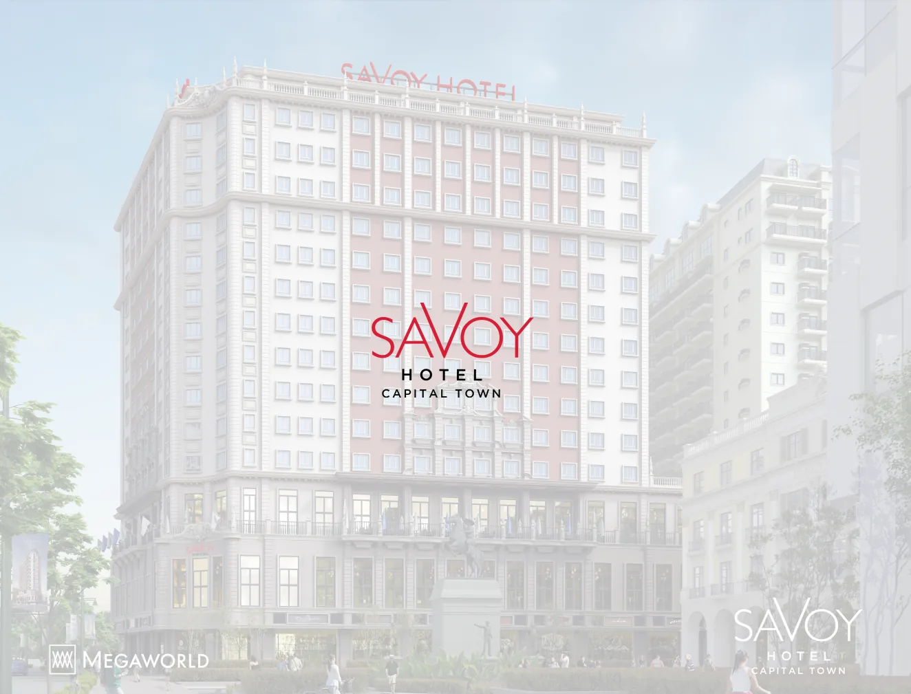 Savoy Hotel Capital Town training deck render